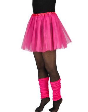 Neon Rosa - Tutu-Skjørt