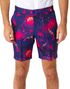 Retro Neon Dress med Shorts og Kortermet Skjorte til Herre - Suitmeister