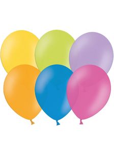 Ballonger i Blandade Färger 26 cm - 10 stk