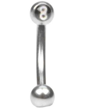 Eight Ball Ögonbrynspiercing