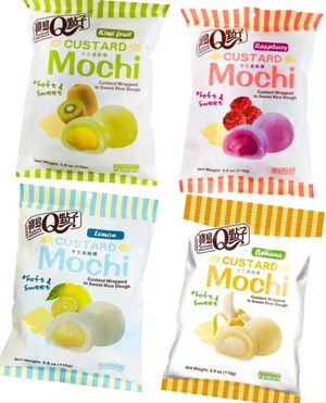 Taste Them All – Custard Mochi – Fyra Smaker - Paketerbjudandene