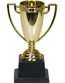 Guldfärgad Pokal 19 cm