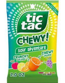 Tic Tac Chewy! Sour Adventure 80 gr - Fruktsmak
