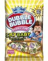 Dubble Bubble Cry Baby - Påse med Jättesur Tutti Frutti Tuggummi 85 Gram
