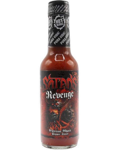 Satan's Revenge Naga/Ghostpepper Chillisauce - Supersterk Naga Chilisaus 148 ml