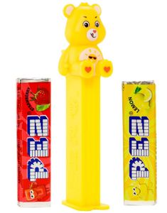 Funshine - Care Bears Pez-hållare med 2 Pez-paket