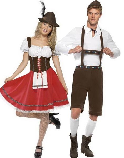 Parkostym - Bayerskt Oktoberfestpar