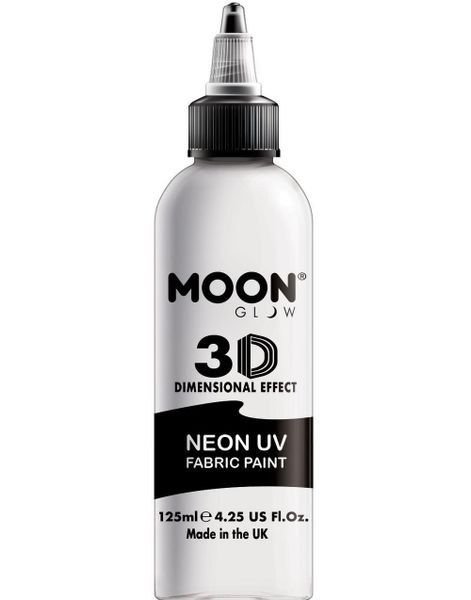 Stor Vit Stor Neon UV/Blacklight Textilfärg 125 ml