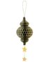 3 stk Eid Mubarak Hengende Honeycombs med Måne og Stjerner - 24 cm + 30 cm