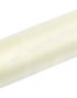 LJUS KRÄMFÄRGAD Genomskinlig Organzalöpare 16 cm x 9 meter