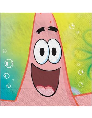 16 stk Svampe Bob 33x33 cm