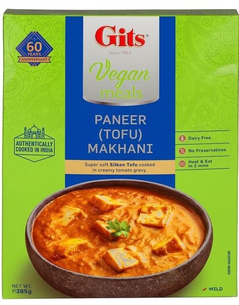 Dal Makhani - Gits Vegan Meals - Mikrorett (kan oppbevares i romtemperatur) 300 g (India)