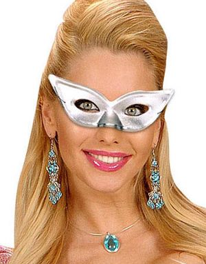 Cateyes - Silverfärgad Mask
