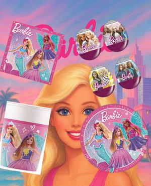 Barbie Festpaket 8 Personer