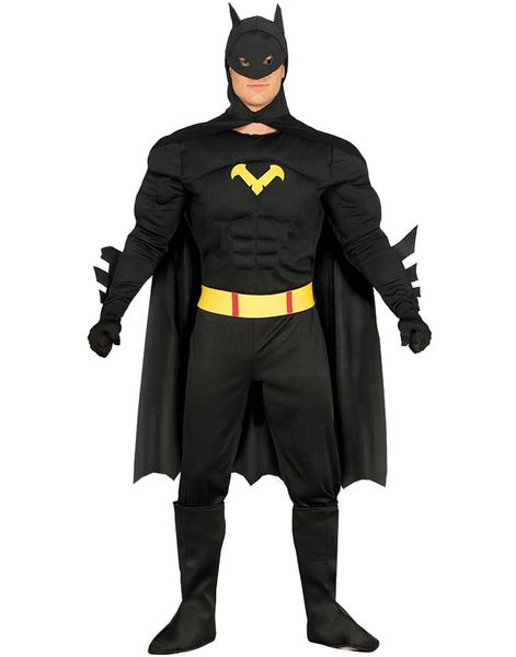 Batman-inspirerad Herrkostym 3 Delar