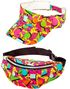 80s Funky Fashion - Sett med Rumpetaske og Skyggelue