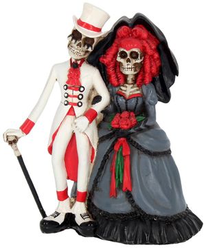 Forever By Your Side - Skelett Brud och Brudgum 14 cm