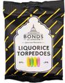 Liquorice Torpedoes - Bonds of London 130 gram (UK)