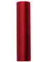 RÖD Genomskinlig Organzalöpare 16 cm x 9 meter
