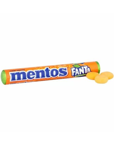 1 stk Rull Mentos Fanta 37,5 gram
