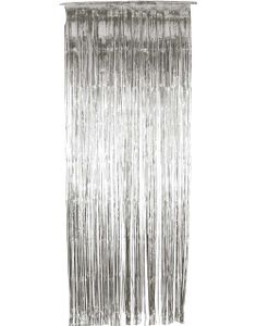 Silverfärgat Shimmer Draperi 244x91 cm