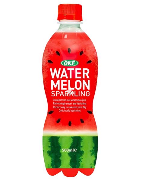 OKF Fruit Sparkling Watermelon - Brus med Vannmelonsmak 500 ml (Korea)
