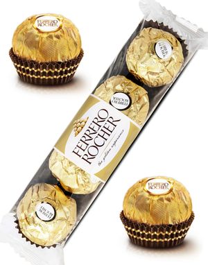 4 pack Ferrero Rocher Sjokoladekonfekt 50g