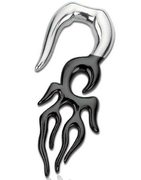 Exlusiv Tribal Expander 4 mm Öronpiercing