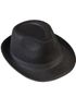 Svart Fedora Mafiahatt