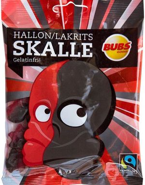 Pose med Skalle Vingummi 80 gram