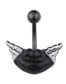 Devil Black Lips Navlepiercing