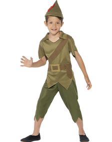 3 Delar Robin Hood Barndräkt