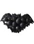 Halloween Ballongsett Formet som Flaggermus med LED-Lys - Fright Night