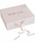 1 st. "Will You Be My Bridesmaid?" Gåvolåda - Blush Hen