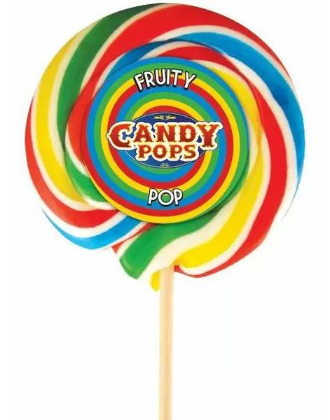 1 st Fruity Pop - Large Handmade Love on a Stick med fruktsmaker 75 gram