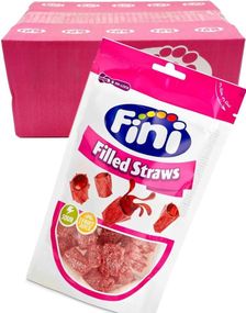 1793404800_516 st Fini Sour Filled Straws - Korta Vingummistrån med Geléfyllning - Helt Paket 2,64 kg