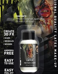Hudfärgad Flytande Latex 30 ml