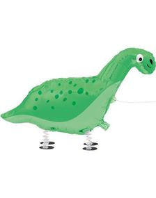 Airwalker Grønn Dinosaur Kjæledyr Ballong 94,6 cm