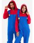 Super Mario Onesie/Kigurumi Unisex Kostyme