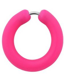 Silikon Pink Circle - Fejkpiercing