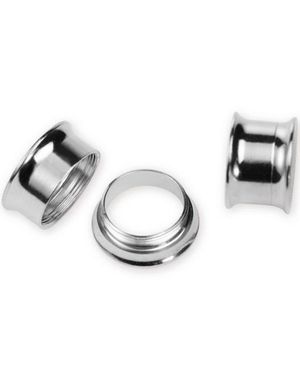 Silver Fortune - Silverfärgad Piercing Tunnel