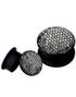 Reptile Skin - Svart Akryl Plugg