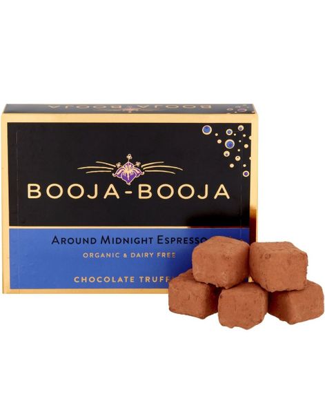 Booja-Booja Midnight Espreso - Veganske Sjokoladetrøffler med Kaffesmak 92 gram