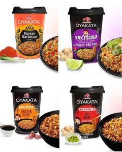 Taste Them All – Oykan Nudelkopp – Fyra Smaker – Paketpris (Japan)