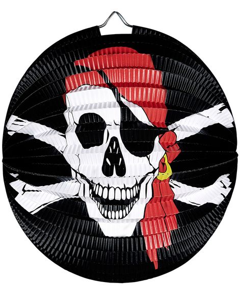 Rund Piratlykta 25 cm