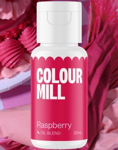 Colour Mill Raspberry Oljebaserad Livsmedelsfärg - 20ml