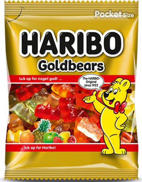 Haribo Goldbears - Gummibjörnar 80 gram