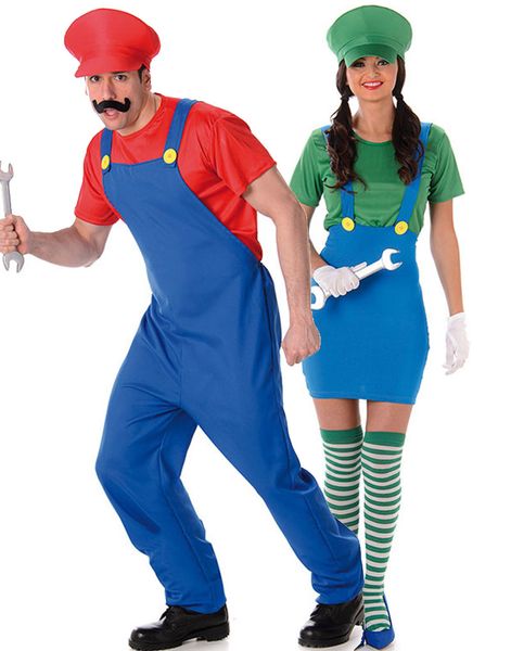 Parkostym - Luigi och Mario Inspirerad