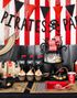 6 stk Bordbrikker Skattekart 40x30 cm - Pirates Party