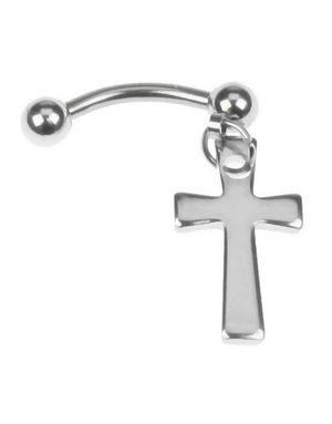 Holy Cross - 1,2 x 9 mm Ögonbrynspiercing